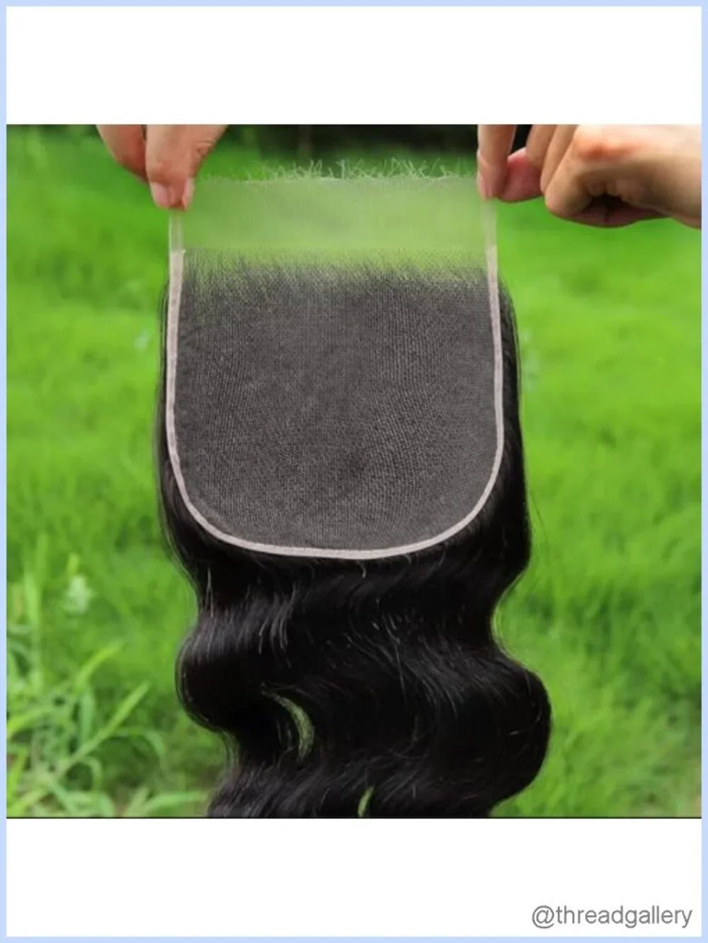 Body Wave 6x6 HD Lace Closure Real Skinlike Pre-Plucked Bleached Knots 20in